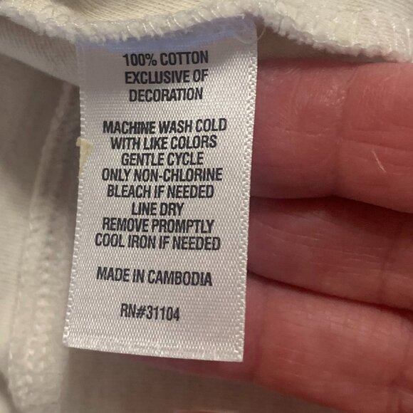 Biltmore cream colored Men's pullover quarter zip XL - Picture 7 of 10